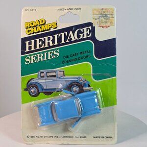 Road Champs Heritage Series Die Cast Metal Car With Opening Doors